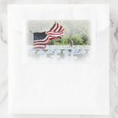 Nooit vergeten - Memorial Day Rechthoekige Sticker (Tas)