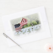 Nooit vergeten - Memorial Day Rechthoekige Sticker (Envelop)