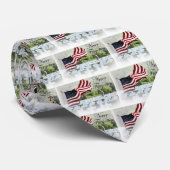 Nooit vergeten - Memorial Day Stropdas (Opgerold)