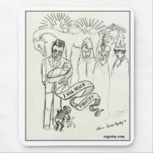 Nooit vergeten muismat