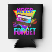 Nooit Vergeten Retro Cassetterecorder Blikjeskoeler (Voorkant)
