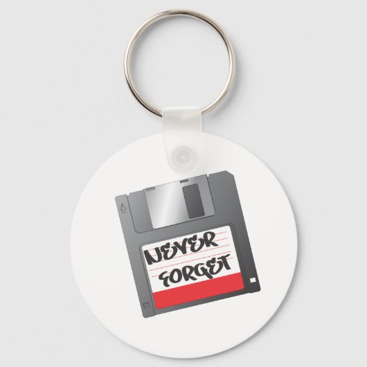 Nooit vergeten sleutelhanger (Voorkant)