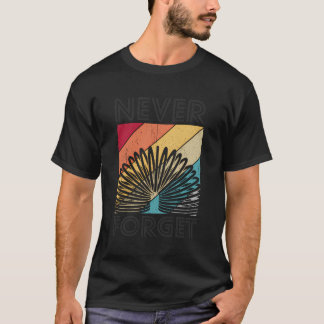 Nooit vergeten Speelgoed 1990 Nineties Muziek Retr T-shirt