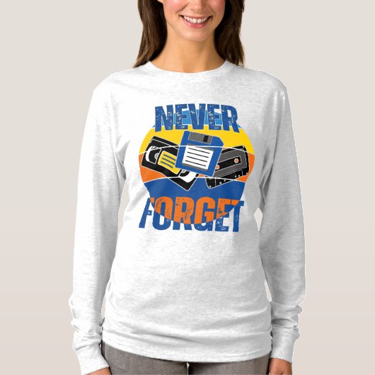 NOOIT VERGETEN T-SHIRT (Voorkant)