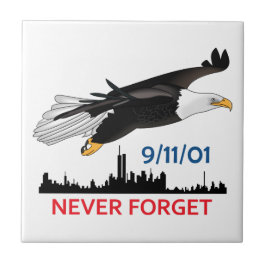 Nooit vergeten tegeltje