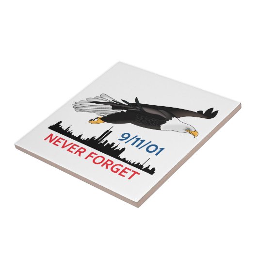 Nooit vergeten tegeltje (Zijkant)