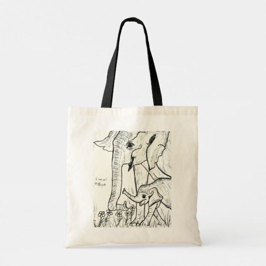 Nooit vergeten tote bag (Achterkant)