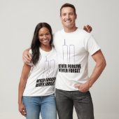 Nooit vergeven, nooit vergeten t-shirt (Unisex)