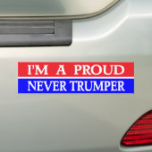 NOOIT VERKEERDE Bumpersticker 2020 Verkiezing (Op auto)