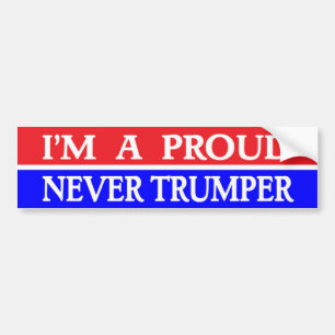 NOOIT VERKEERDE Bumpersticker 2020 Verkiezing