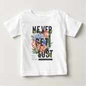 Nooit verloren Floral Slogan krijgen (Voorkant)