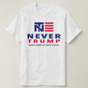 "NOOIT VERTROUWEN: MAAK AMERIKA OPNIEUW VEILIG!" T-SHIRT