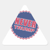 nooit vertrouwen sticker (Voorkant)