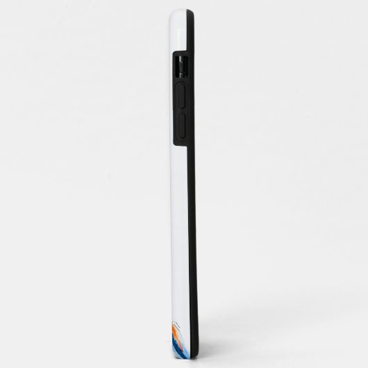 Nooit Volledige Zombie Funny Ondode Waterverf Ontw Case-Mate iPhone Case (Achterkant/links)