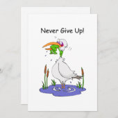 Nooit Wenskaart opgeven (Voorkant / Achterkant)