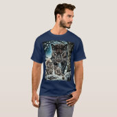 Nooit weten wie er kijkt t-shirt (Voorkant volledig)