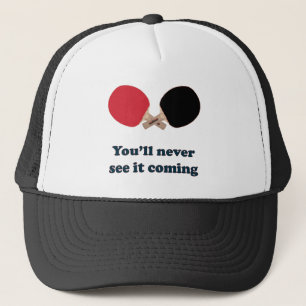 Nooit zien het komende pingpong trucker pet