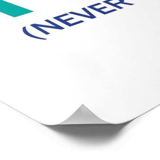 Nooit zonder binoculair middel poster (Hoek)