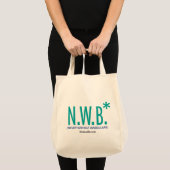 Nooit zonder binoculair middel tote bag (Voorkant (product))