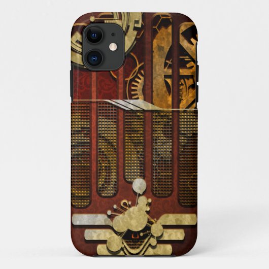 Noojo SteamPunk Airman Case-Mate iPhone Case (Achterkant)