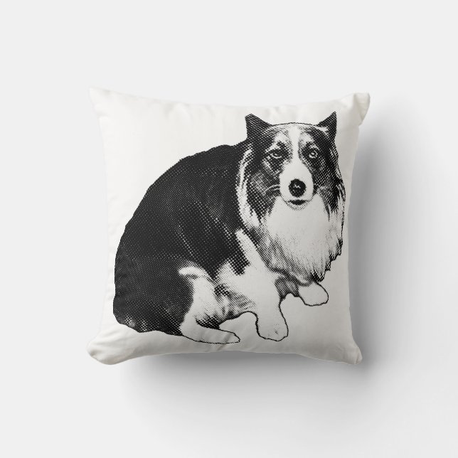Nook droomt met Corgi Kussen (Voorkant)