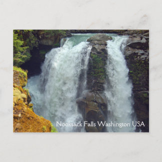 Nooksack Herfsten in Washington Briefkaart
