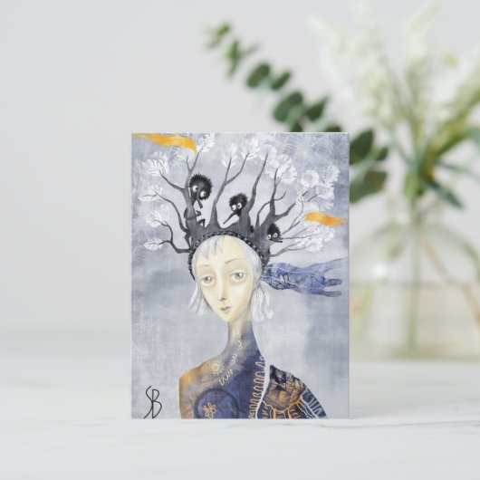 Noomshires Briefkaart (Staand voorkant)