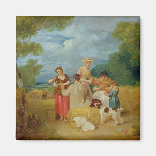Noon, 1799 (olie op doek) magneet (Voorkant)