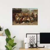 Noon - John Brown Fine Art Poster (Thuiskantoor)