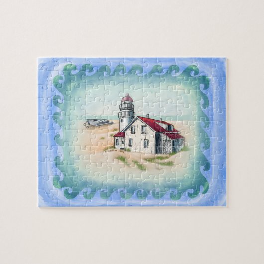 Noon Lighthouse Legpuzzel (Horizontaal)