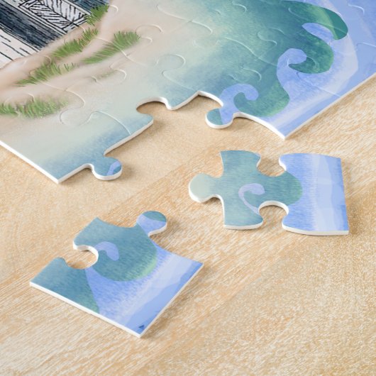 Noon Lighthouse Legpuzzel (Zijkant)