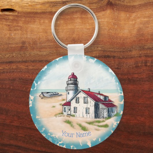 Noon Lighthouse sleutelhanger (Voorkant)