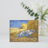 Noon - Rest van het Werk (na Millet) Briefkaart (Staand voorkant)