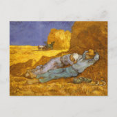 Noon, rest van het werk van Gogh Fine Art Briefkaart (Voorkant)