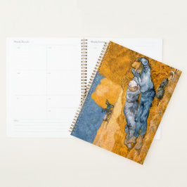 Noon, rest van het werk van Vincent Van Gogh Planner