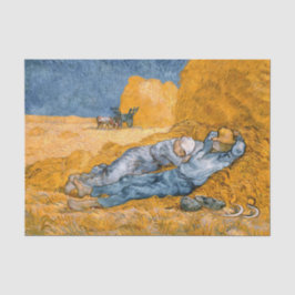 Noon, rest van het werk van Vincent Van Gogh Tissuepapier