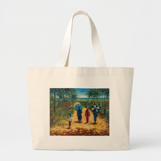 Noon Stroll 2010 Grote Tote Bag (Voorkant)