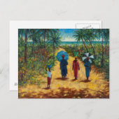 Noon Stroll Briefkaart (Voorkant / Achterkant)