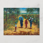 Noon Stroll Briefkaart (Voorkant)