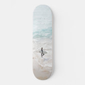 Noon Surfer Vibes #1 #surf #wall #art Persoonlijk Skateboard (Voorkant)
