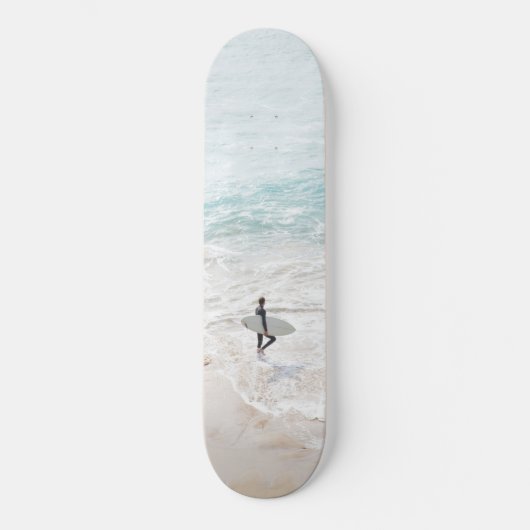 Noon Surfer Vibes #1 #surf #wall #art Persoonlijk Skateboard (Voorkant)