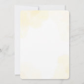 Noon Year's Eve Party Invitation Kaart (Achterkant)