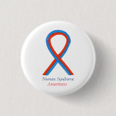 Noonan Syndrome Awareness Ribbon Button Pins (Voorkant)