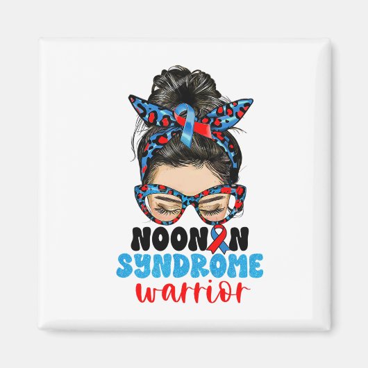 Noonan-syndroom Mom Support Noonan-syndroom Magneet (Voorkant)