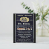 Noonday Clipper zeilschip 1900 Briefkaart (Staand voorkant)