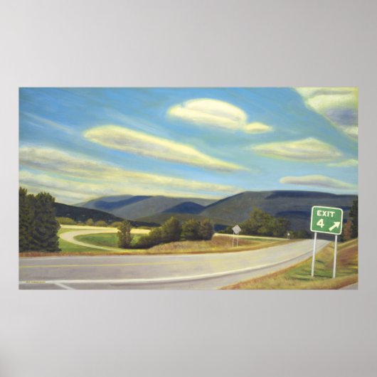 Noonlight in Vermont Poster (Voorkant)