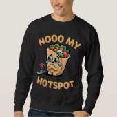 Nooo My Hotspot – Funny Italian Brainrot Meme Burr Trui (Voorkant)