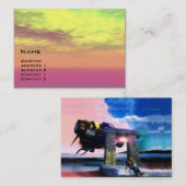 NOORA , TERUG NAAR DE TOEKOMST VISITEKAARTJE (Voorkant / Achterkant)