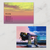 NOORA , TERUG NAAR DE TOEKOMST VISITEKAARTJE (Voorkant / Achterkant)