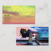 NOORA, TERUG NAAR DE TOEKOMST, Wetenschapsvisie, S Visitekaartje (Voorkant / Achterkant)